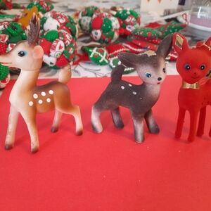 Vintage Christmas figures